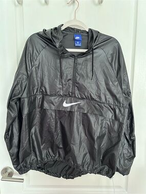 Nike Black Jacket 1/2 Zipped Pullover